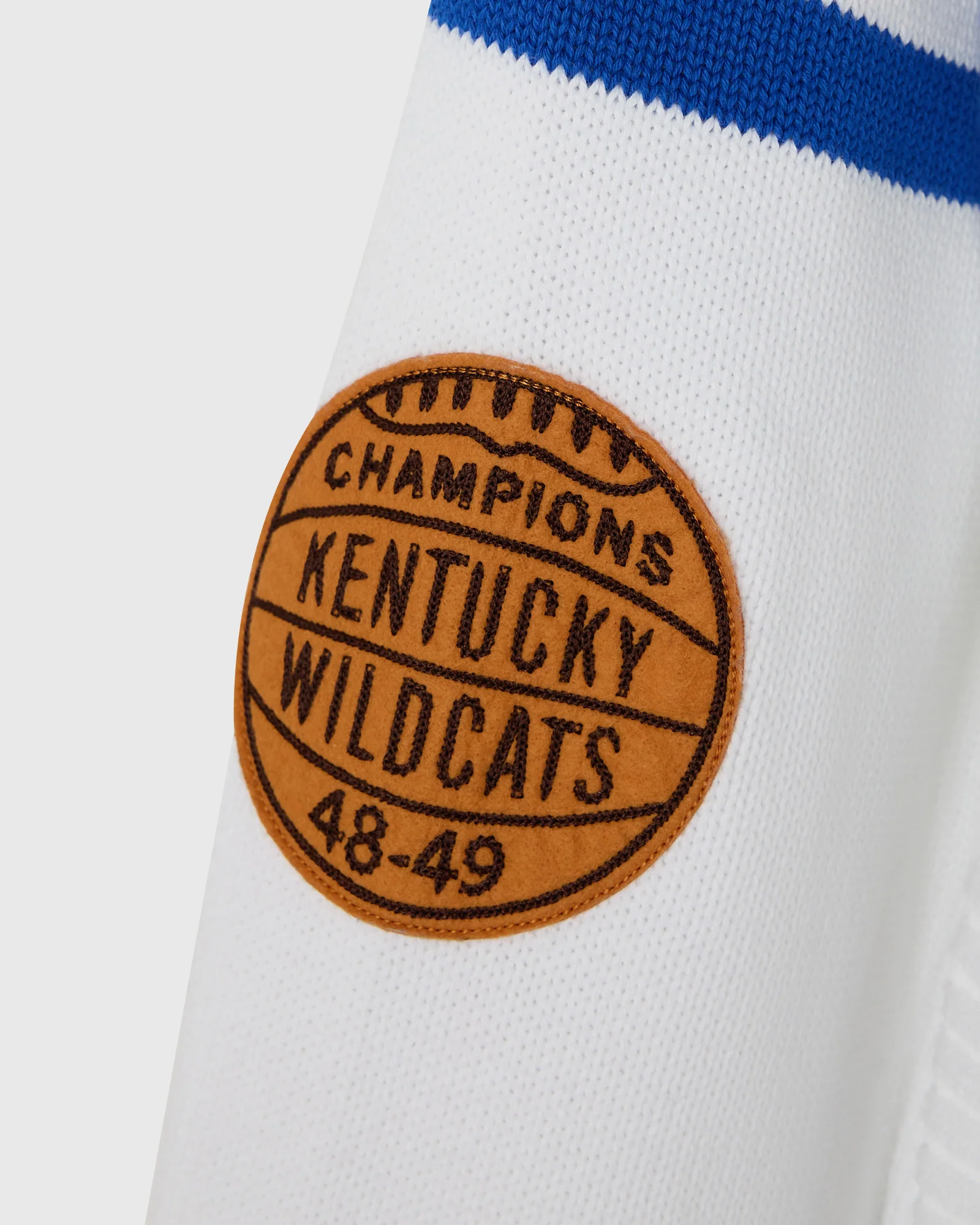 1948-49 Kentucky Wildcats Cardigan - White - Image 6