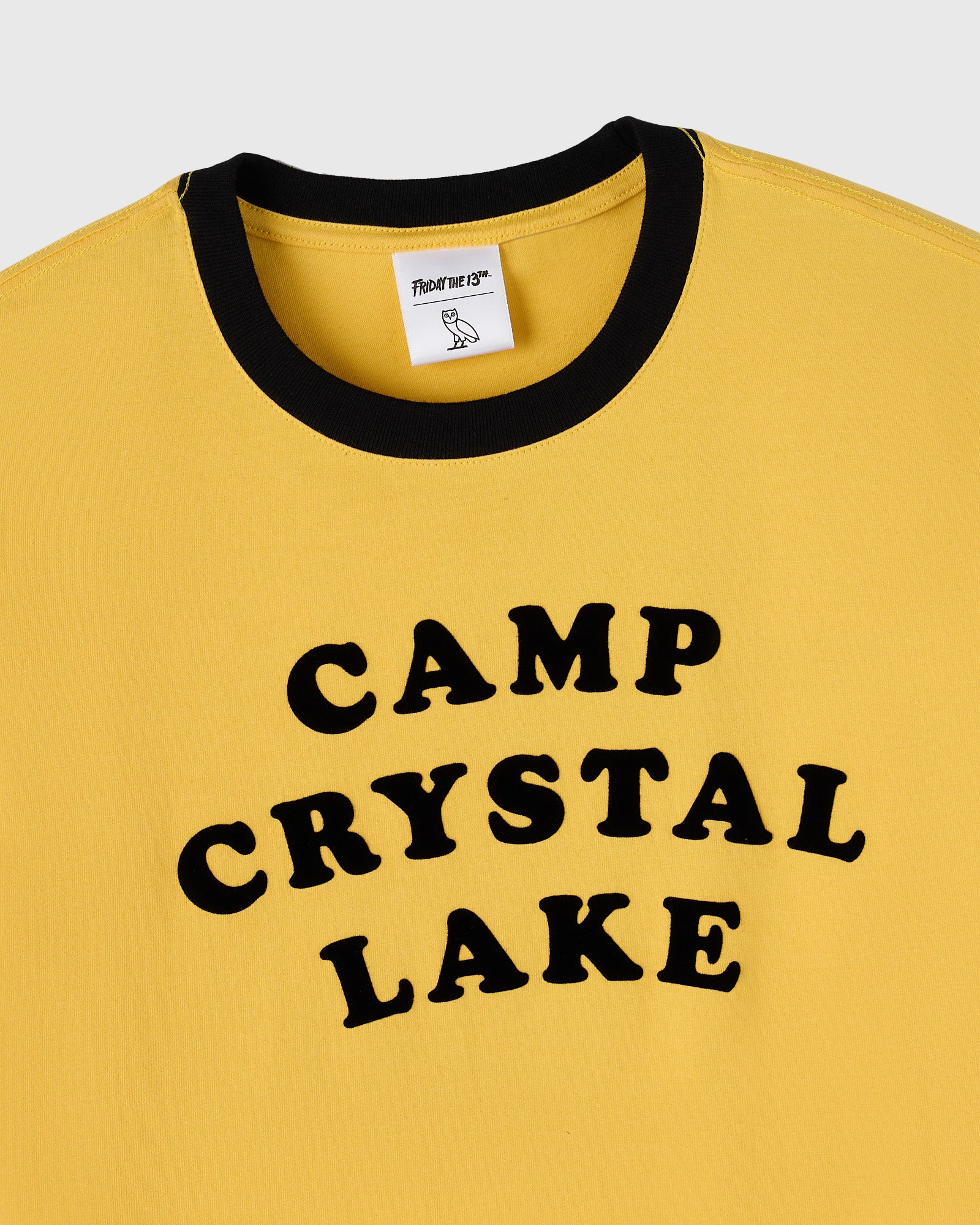 Friday the 13th Camper Ringer Tee - Golden Hour - Image 3