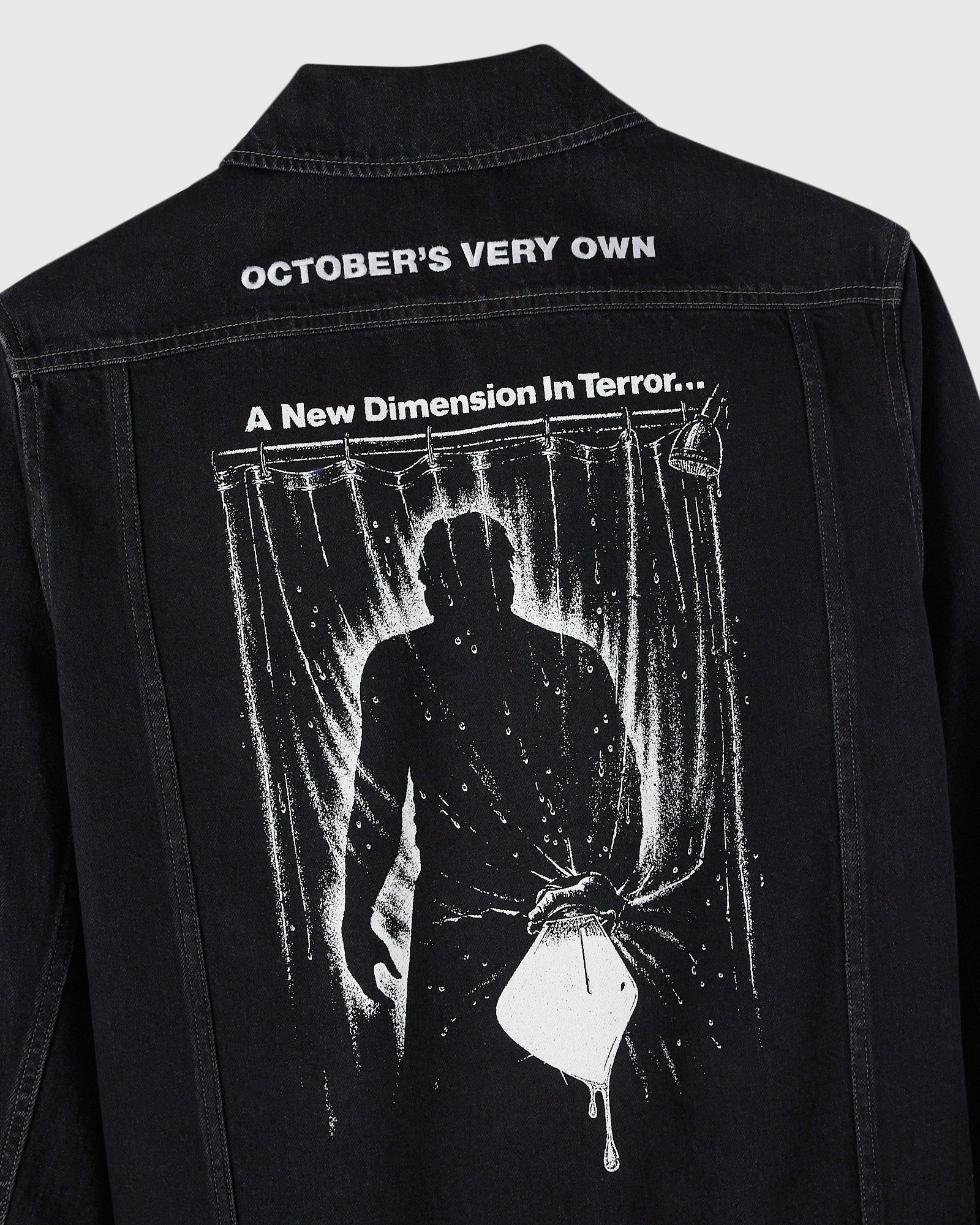 Friday the 13th Denim Slasher Jacket - Black Rigid - Image 4
