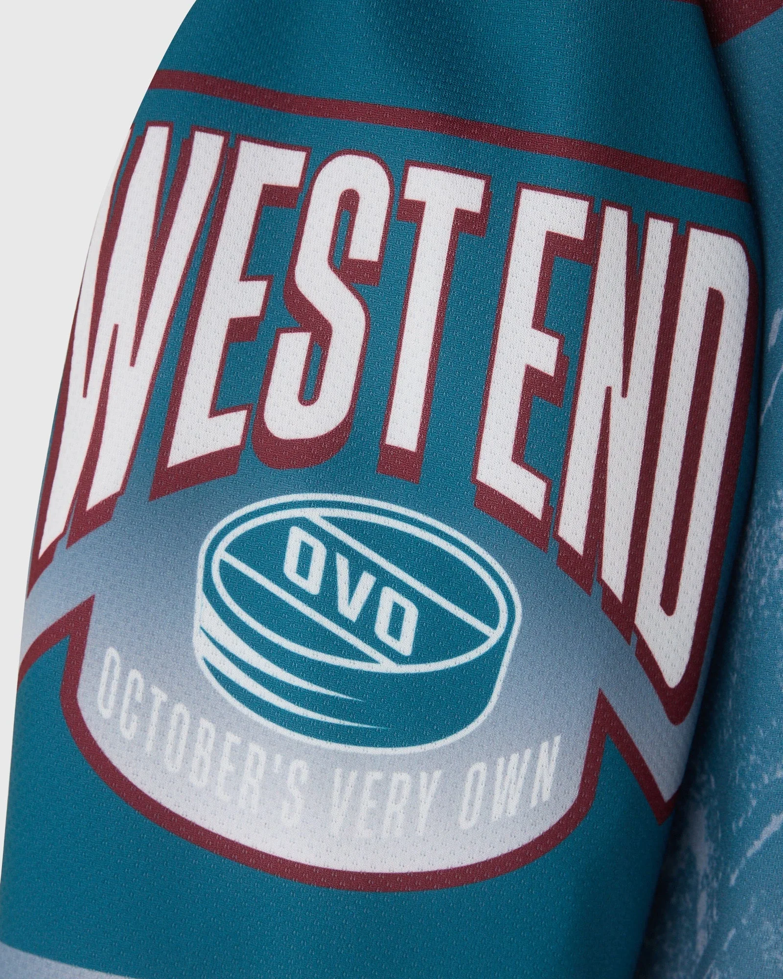 OVO4L West End Hockey Jersey - Green - Image 4