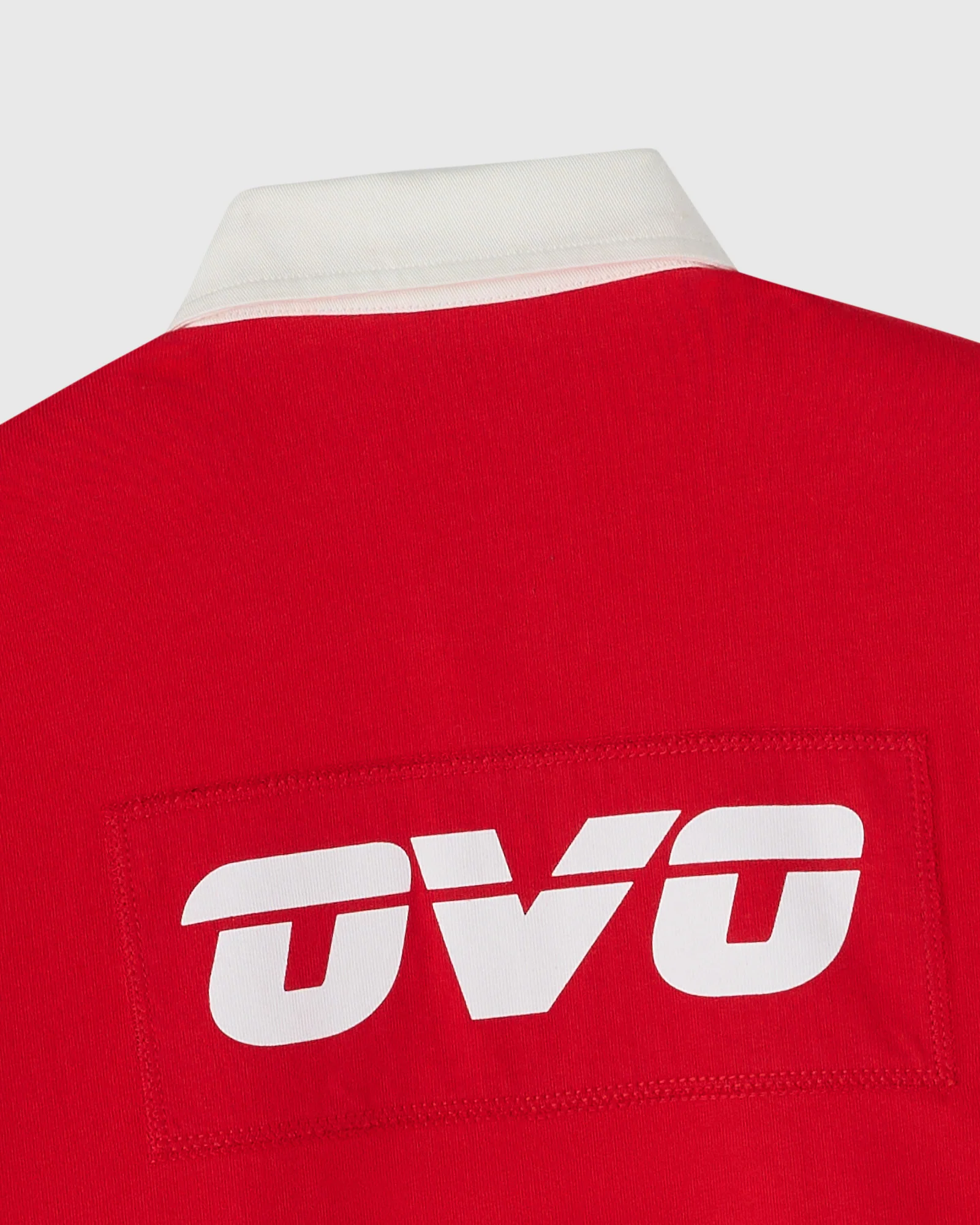 NHL Calgary Flames Rugby Polo - Red - Image 6